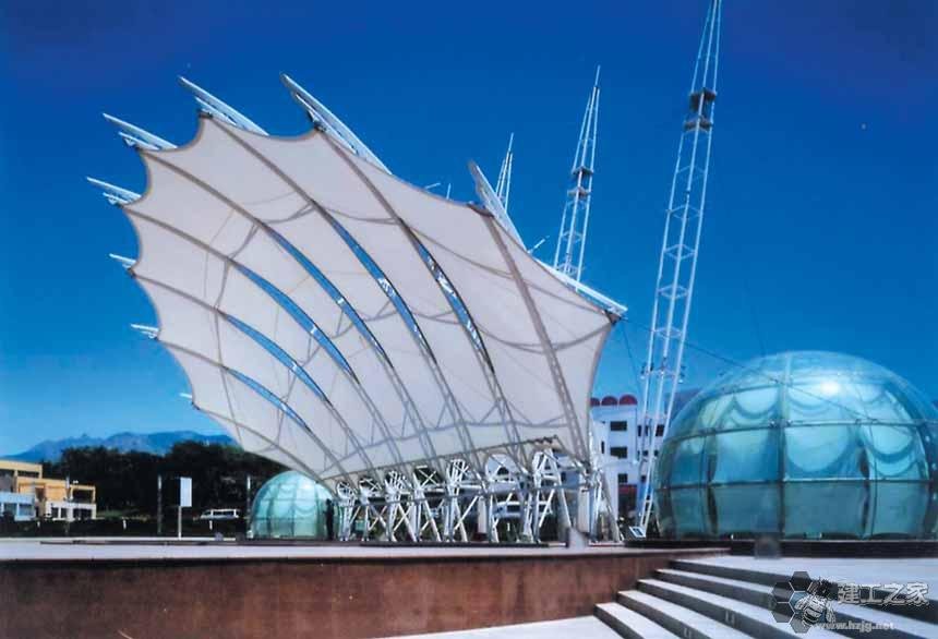 奎屯车棚膜结构网架